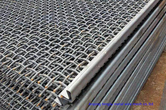 Plain Weave Crimped Wire Mesh Stainless Steel Mesh Square Hole High Temperature Proof