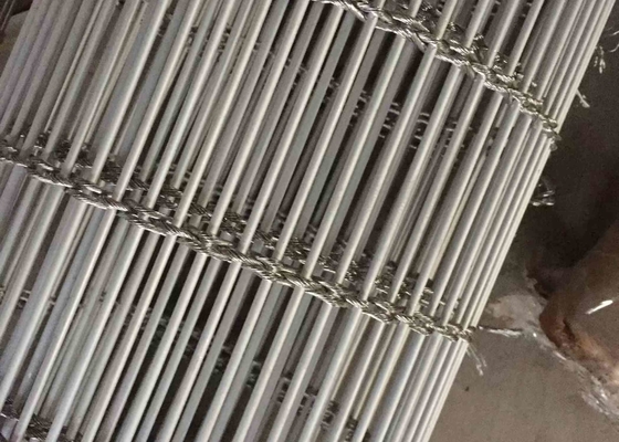 Dây dệt 316l Cascade Cuộn dây kim loại Drapery làm rèm Giảm thiểu ánh sáng mặt trời chói chang