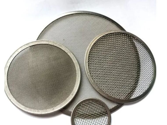 Màn hình ép thép không gỉ Thường là 20 lưới đến 650 lưới với cạnh mịn