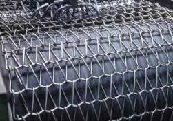 Ss 304 Ss 316 Vành dây chuyền vận chuyển Sợi dệt