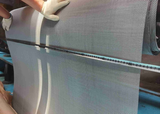 Bảo vệ an ninh kim loại lưới sợi màn hình chống trộm hồ sơ nhôm vải đơn giản