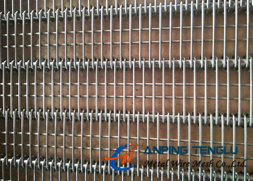 AISI Dây băng tải dây 1,6mm đến 4mm Màu bạc sáng