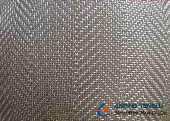AISI304 8 đến 100 Thép không gỉ Dệt lưới dệt xương cá