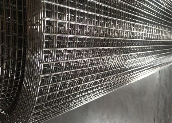 Tấm lưới thép không gỉ 0,5 '' 0,25 '' Màu bạc sáng