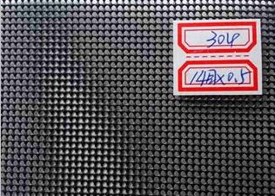 Bwg 31 đến Bwg34 Dây màn hình an ninh bằng thép không gỉ Lưới phủ epoxy 12x12