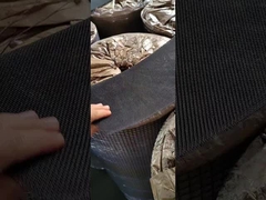 Màng màn hình an ninh hạng nặng 750mm Độ bền tối đa / độ bền Màng thép đen