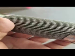 Chế độ lọc lưới dây với khẩu độ chính xác chống ăn mòn cho lọc khí dầu hạng nặng